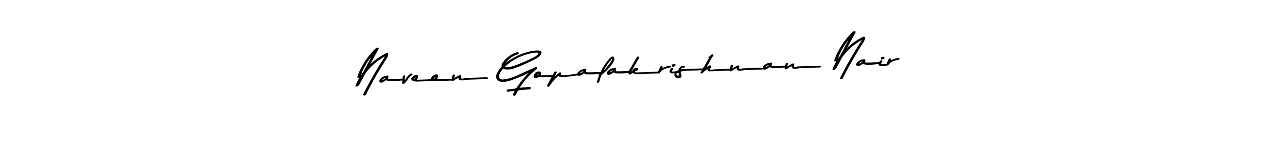 How to make Naveen Gopalakrishnan Nair signature? Asem Kandis PERSONAL USE is a professional autograph style. Create handwritten signature for Naveen Gopalakrishnan Nair name. Naveen Gopalakrishnan Nair signature style 9 images and pictures png