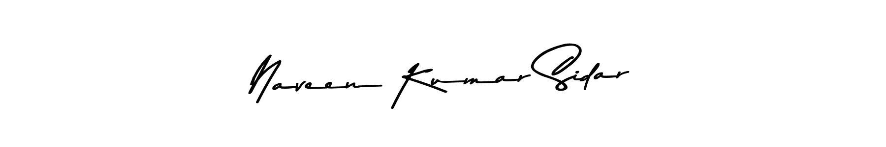 Also we have Naveen Kumar Sidar name is the best signature style. Create professional handwritten signature collection using Asem Kandis PERSONAL USE autograph style. Naveen Kumar Sidar signature style 9 images and pictures png