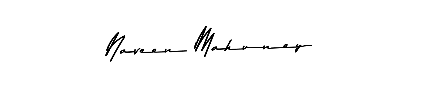 This is the best signature style for the Naveen Mahuney name. Also you like these signature font (Asem Kandis PERSONAL USE). Mix name signature. Naveen Mahuney signature style 9 images and pictures png