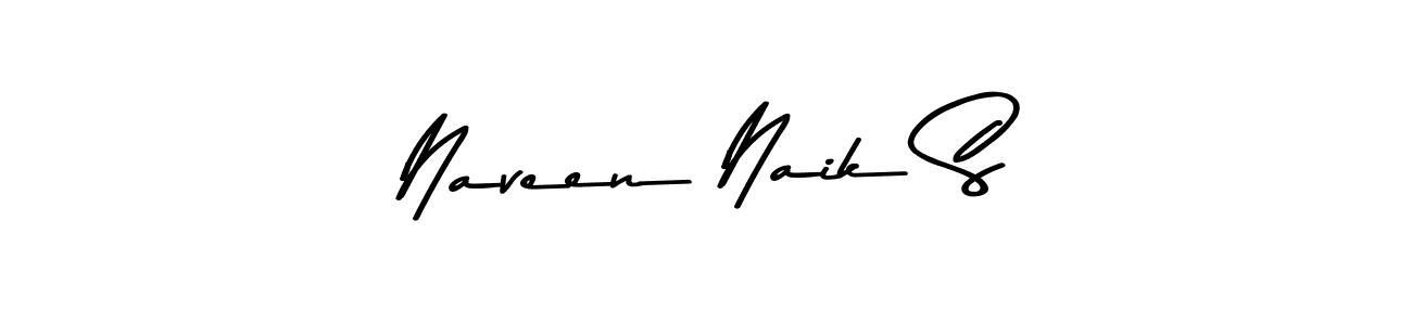 Make a beautiful signature design for name Naveen Naik S. With this signature (Asem Kandis PERSONAL USE) style, you can create a handwritten signature for free. Naveen Naik S signature style 9 images and pictures png