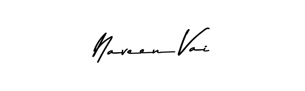 Use a signature maker to create a handwritten signature online. With this signature software, you can design (Asem Kandis PERSONAL USE) your own signature for name Naveen Vai. Naveen Vai signature style 9 images and pictures png