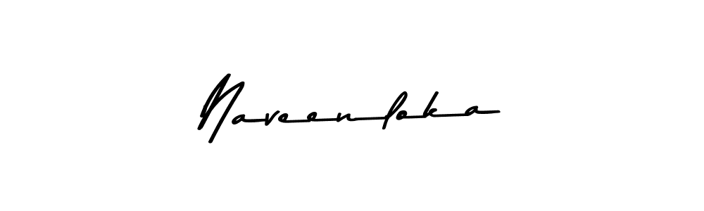 You should practise on your own different ways (Asem Kandis PERSONAL USE) to write your name (Naveenloka) in signature. don't let someone else do it for you. Naveenloka signature style 9 images and pictures png