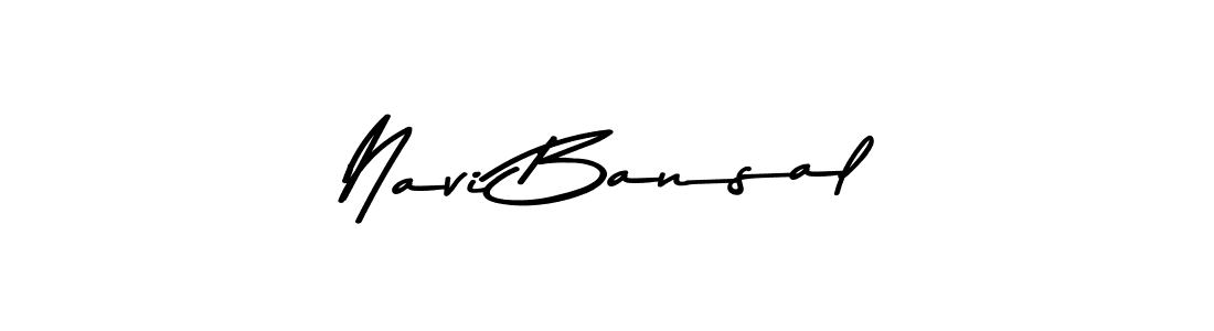 The best way (Asem Kandis PERSONAL USE) to make a short signature is to pick only two or three words in your name. The name Navi Bansal include a total of six letters. For converting this name. Navi Bansal signature style 9 images and pictures png