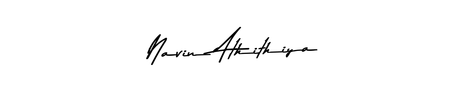 How to make Navin Athithiya signature? Asem Kandis PERSONAL USE is a professional autograph style. Create handwritten signature for Navin Athithiya name. Navin Athithiya signature style 9 images and pictures png