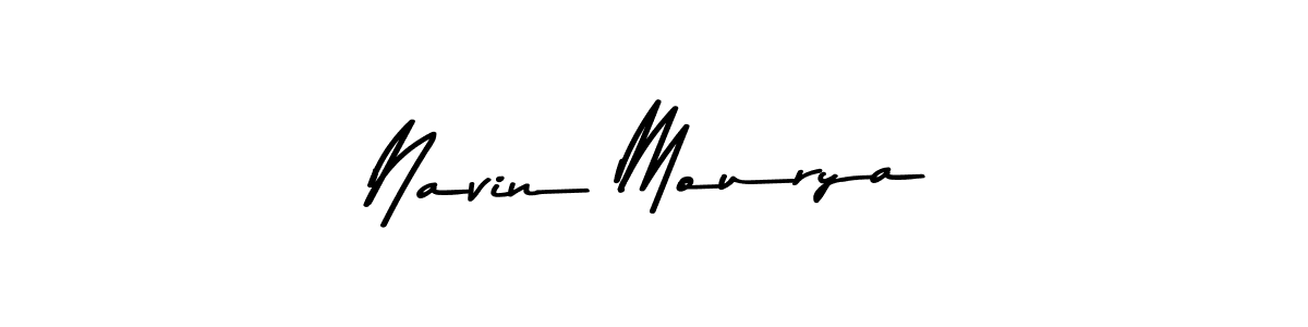 The best way (Asem Kandis PERSONAL USE) to make a short signature is to pick only two or three words in your name. The name Navin Mourya include a total of six letters. For converting this name. Navin Mourya signature style 9 images and pictures png