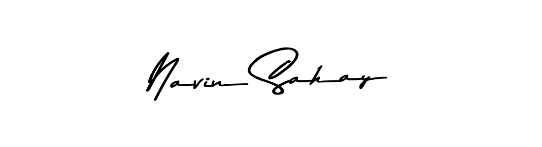 Also we have Navin Sahay name is the best signature style. Create professional handwritten signature collection using Asem Kandis PERSONAL USE autograph style. Navin Sahay signature style 9 images and pictures png