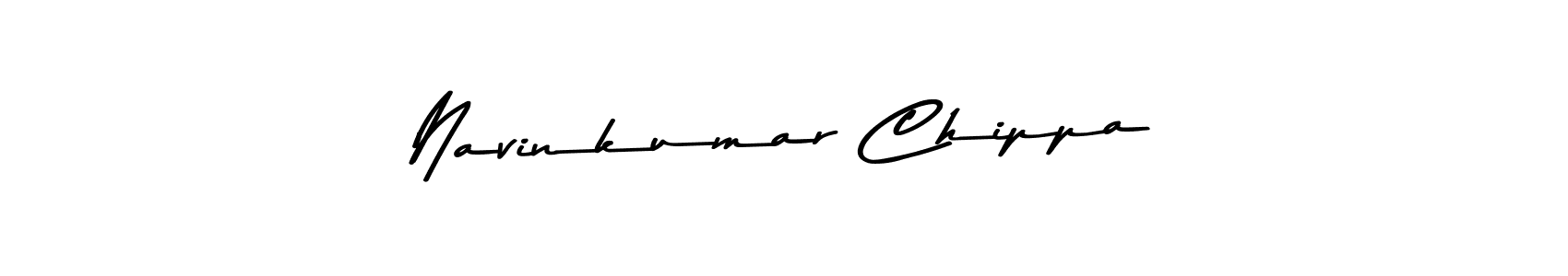 Design your own signature with our free online signature maker. With this signature software, you can create a handwritten (Asem Kandis PERSONAL USE) signature for name Navinkumar Chippa. Navinkumar Chippa signature style 9 images and pictures png
