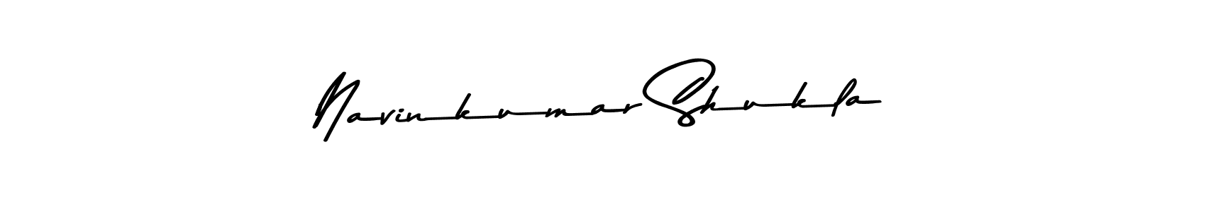 Design your own signature with our free online signature maker. With this signature software, you can create a handwritten (Asem Kandis PERSONAL USE) signature for name Navinkumar Shukla. Navinkumar Shukla signature style 9 images and pictures png