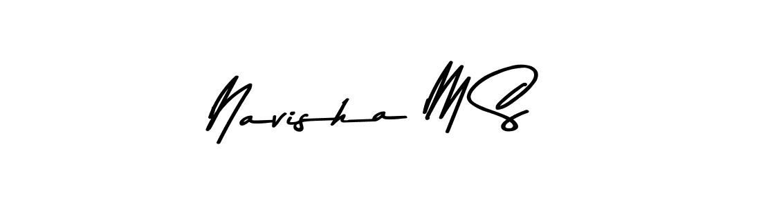 Check out images of Autograph of Navisha M S name. Actor Navisha M S Signature Style. Asem Kandis PERSONAL USE is a professional sign style online. Navisha M S signature style 9 images and pictures png