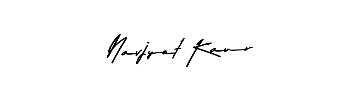 Use a signature maker to create a handwritten signature online. With this signature software, you can design (Asem Kandis PERSONAL USE) your own signature for name Navjyot Kaur. Navjyot Kaur signature style 9 images and pictures png