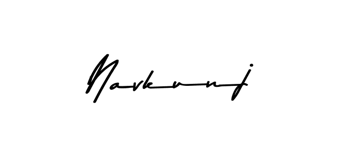 Similarly Asem Kandis PERSONAL USE is the best handwritten signature design. Signature creator online .You can use it as an online autograph creator for name Navkunj. Navkunj signature style 9 images and pictures png