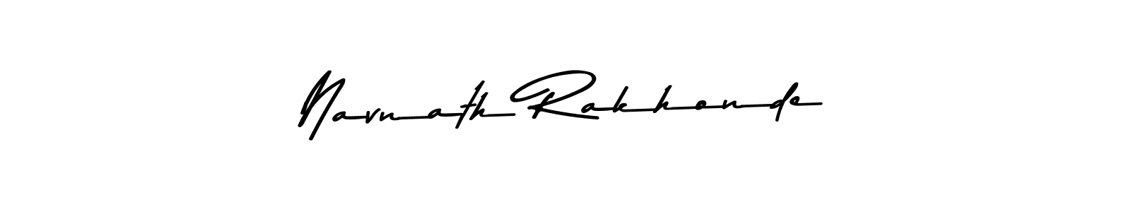 How to make Navnath Rakhonde signature? Asem Kandis PERSONAL USE is a professional autograph style. Create handwritten signature for Navnath Rakhonde name. Navnath Rakhonde signature style 9 images and pictures png