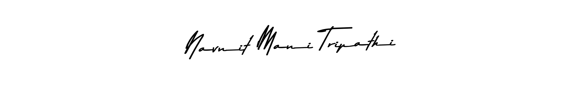 This is the best signature style for the Navnit Mani Tripathi name. Also you like these signature font (Asem Kandis PERSONAL USE). Mix name signature. Navnit Mani Tripathi signature style 9 images and pictures png