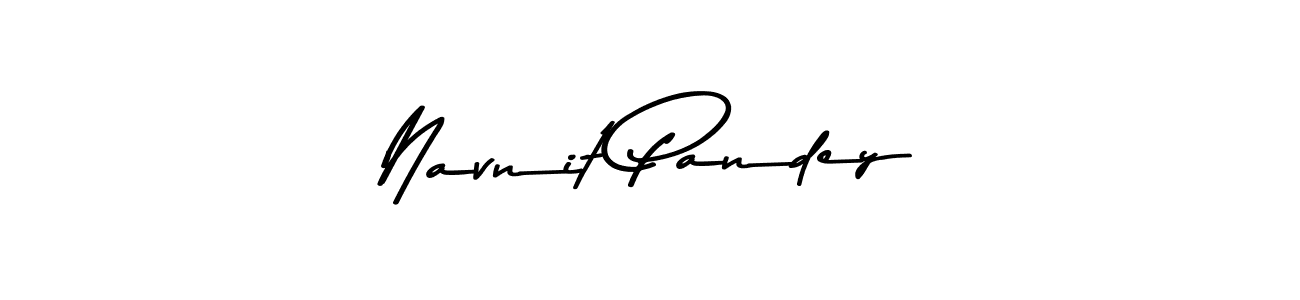 Make a beautiful signature design for name Navnit Pandey. Use this online signature maker to create a handwritten signature for free. Navnit Pandey signature style 9 images and pictures png