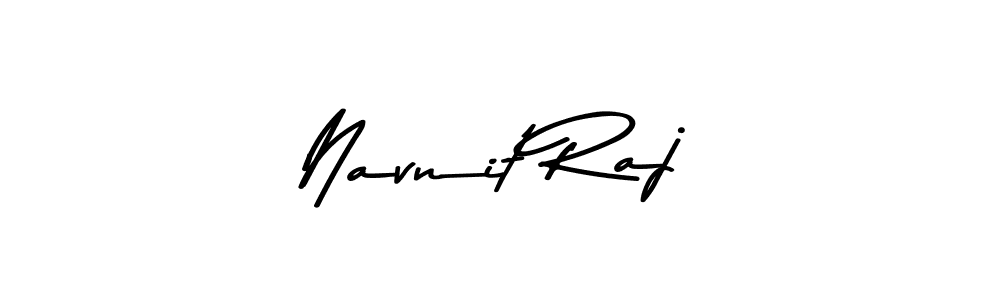 Design your own signature with our free online signature maker. With this signature software, you can create a handwritten (Asem Kandis PERSONAL USE) signature for name Navnit Raj. Navnit Raj signature style 9 images and pictures png