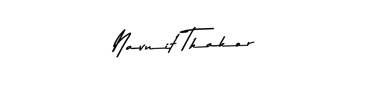 Here are the top 10 professional signature styles for the name Navnit Thakor. These are the best autograph styles you can use for your name. Navnit Thakor signature style 9 images and pictures png