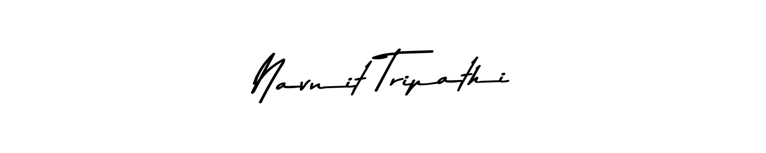 Make a beautiful signature design for name Navnit Tripathi. With this signature (Asem Kandis PERSONAL USE) style, you can create a handwritten signature for free. Navnit Tripathi signature style 9 images and pictures png