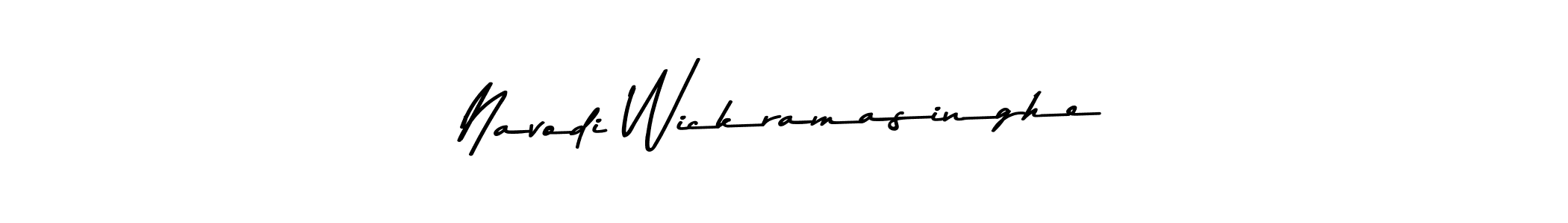How to make Navodi Wickramasinghe signature? Asem Kandis PERSONAL USE is a professional autograph style. Create handwritten signature for Navodi Wickramasinghe name. Navodi Wickramasinghe signature style 9 images and pictures png
