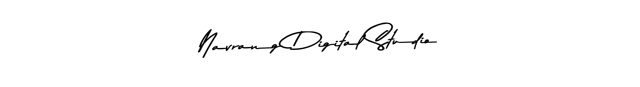 The best way (Asem Kandis PERSONAL USE) to make a short signature is to pick only two or three words in your name. The name Navrang Digital Studio include a total of six letters. For converting this name. Navrang Digital Studio signature style 9 images and pictures png