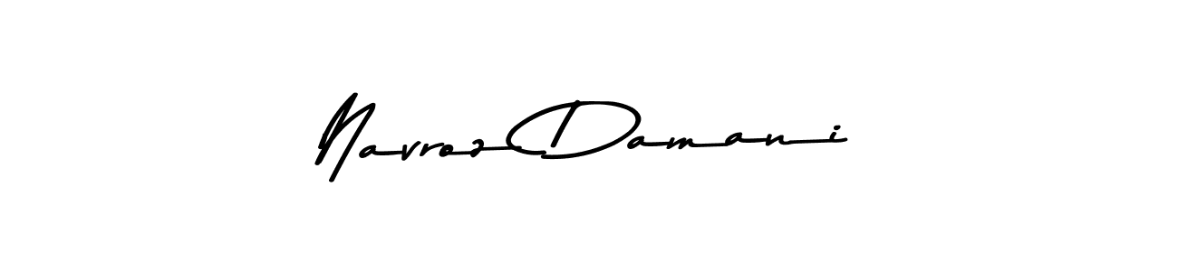 Make a beautiful signature design for name Navroz Damani. Use this online signature maker to create a handwritten signature for free. Navroz Damani signature style 9 images and pictures png