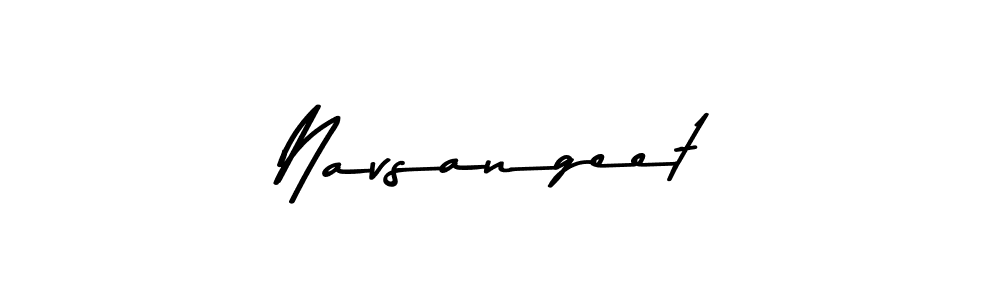 Design your own signature with our free online signature maker. With this signature software, you can create a handwritten (Asem Kandis PERSONAL USE) signature for name Navsangeet. Navsangeet signature style 9 images and pictures png