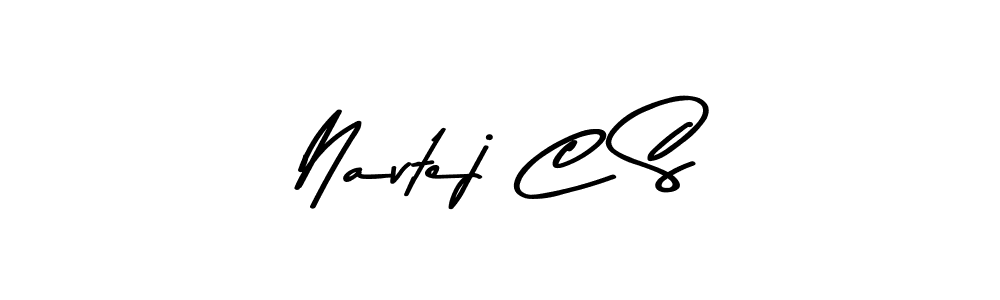 Create a beautiful signature design for name Navtej C S. With this signature (Asem Kandis PERSONAL USE) fonts, you can make a handwritten signature for free. Navtej C S signature style 9 images and pictures png