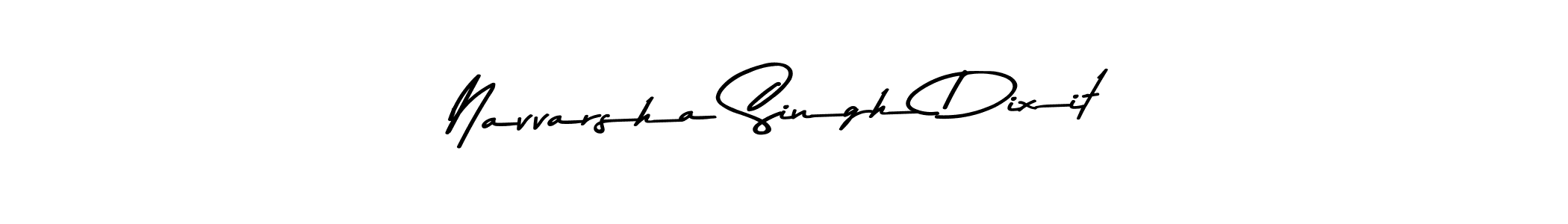 How to make Navvarsha Singh Dixit name signature. Use Asem Kandis PERSONAL USE style for creating short signs online. This is the latest handwritten sign. Navvarsha Singh Dixit signature style 9 images and pictures png