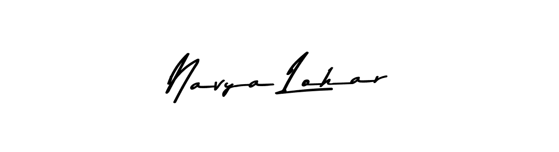 The best way (Asem Kandis PERSONAL USE) to make a short signature is to pick only two or three words in your name. The name Navya Lohar include a total of six letters. For converting this name. Navya Lohar signature style 9 images and pictures png