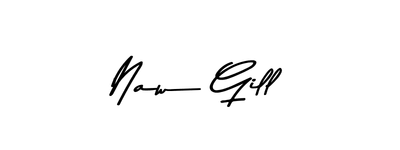 Here are the top 10 professional signature styles for the name Naw Gill. These are the best autograph styles you can use for your name. Naw Gill signature style 9 images and pictures png