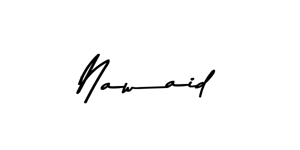 Make a beautiful signature design for name Nawaid. Use this online signature maker to create a handwritten signature for free. Nawaid signature style 9 images and pictures png