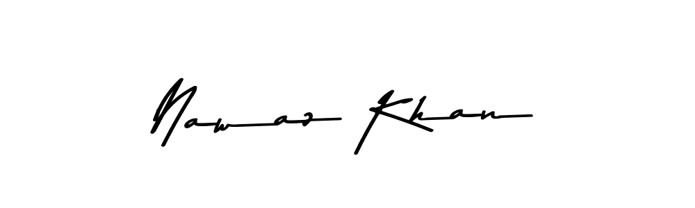 This is the best signature style for the Nawaz Khan name. Also you like these signature font (Asem Kandis PERSONAL USE). Mix name signature. Nawaz Khan signature style 9 images and pictures png