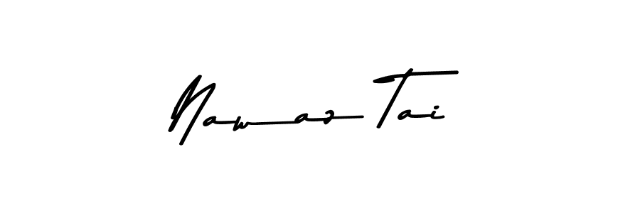 Create a beautiful signature design for name Nawaz Tai. With this signature (Asem Kandis PERSONAL USE) fonts, you can make a handwritten signature for free. Nawaz Tai signature style 9 images and pictures png