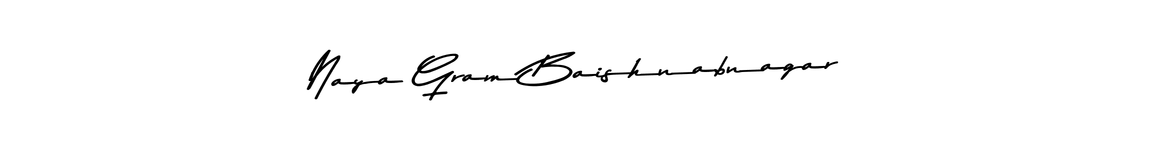 Make a beautiful signature design for name Naya Gram Baishnabnagar. Use this online signature maker to create a handwritten signature for free. Naya Gram Baishnabnagar signature style 9 images and pictures png