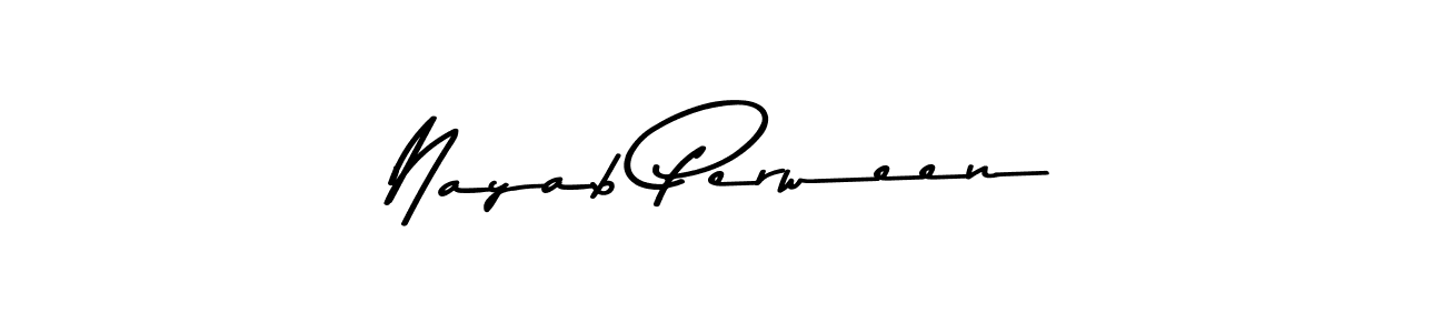 Make a short Nayab Perween signature style. Manage your documents anywhere anytime using Asem Kandis PERSONAL USE. Create and add eSignatures, submit forms, share and send files easily. Nayab Perween signature style 9 images and pictures png