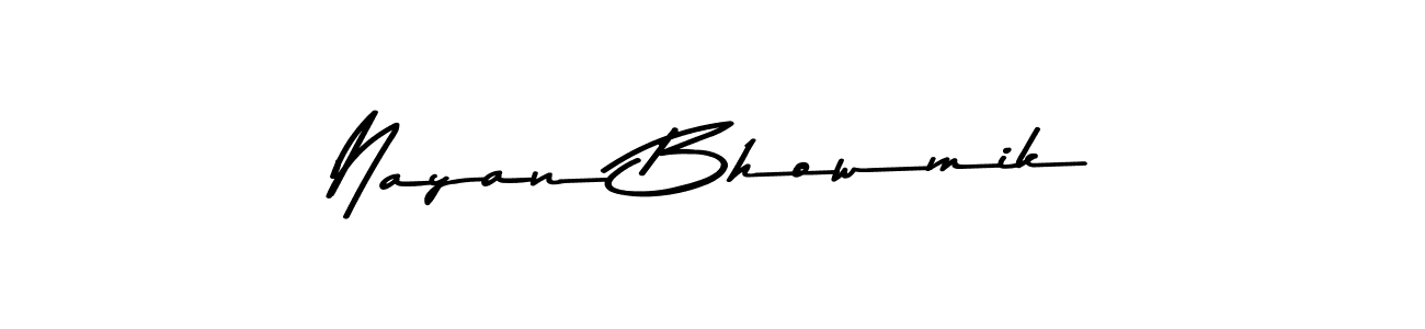 Make a beautiful signature design for name Nayan Bhowmik. Use this online signature maker to create a handwritten signature for free. Nayan Bhowmik signature style 9 images and pictures png
