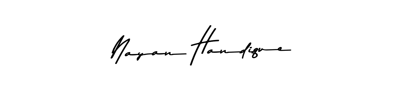 You can use this online signature creator to create a handwritten signature for the name Nayan Handique. This is the best online autograph maker. Nayan Handique signature style 9 images and pictures png