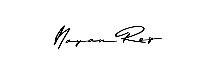 Nayan Roy stylish signature style. Best Handwritten Sign (Asem Kandis PERSONAL USE) for my name. Handwritten Signature Collection Ideas for my name Nayan Roy. Nayan Roy signature style 9 images and pictures png