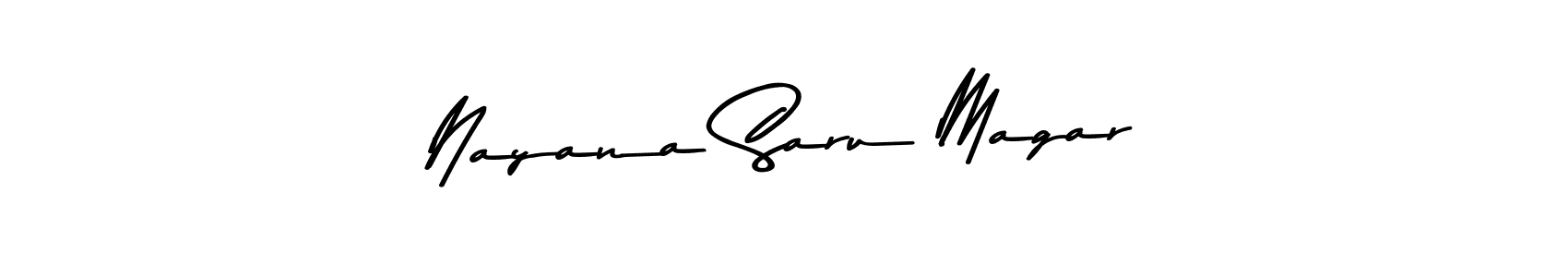 Once you've used our free online signature maker to create your best signature Asem Kandis PERSONAL USE style, it's time to enjoy all of the benefits that Nayana Saru Magar name signing documents. Nayana Saru Magar signature style 9 images and pictures png