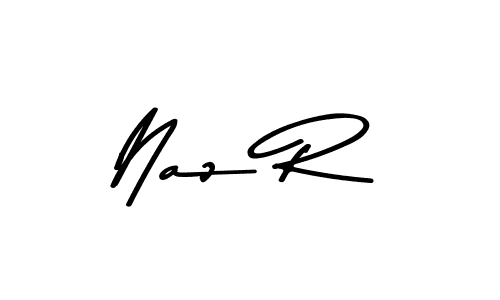 Naz R stylish signature style. Best Handwritten Sign (Asem Kandis PERSONAL USE) for my name. Handwritten Signature Collection Ideas for my name Naz R. Naz R signature style 9 images and pictures png