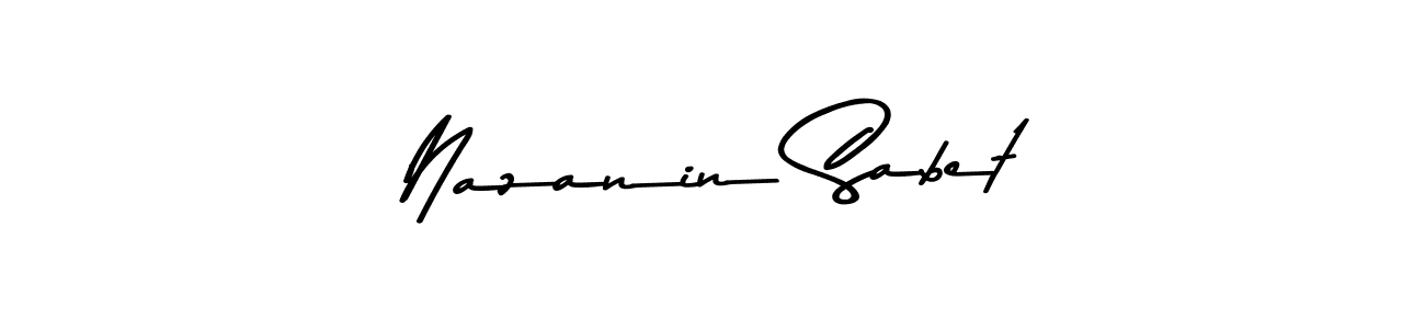 It looks lik you need a new signature style for name Nazanin Sabet. Design unique handwritten (Asem Kandis PERSONAL USE) signature with our free signature maker in just a few clicks. Nazanin Sabet signature style 9 images and pictures png