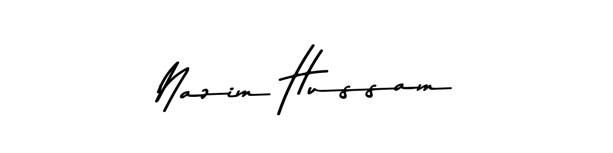 Check out images of Autograph of Nazim Hussam name. Actor Nazim Hussam Signature Style. Asem Kandis PERSONAL USE is a professional sign style online. Nazim Hussam signature style 9 images and pictures png
