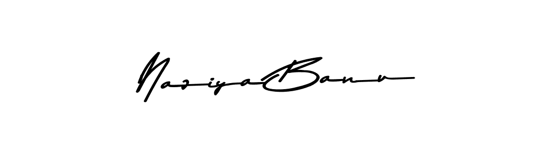 How to make Naziya Banu signature? Asem Kandis PERSONAL USE is a professional autograph style. Create handwritten signature for Naziya Banu name. Naziya Banu signature style 9 images and pictures png