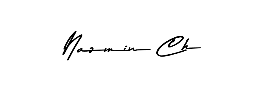 You can use this online signature creator to create a handwritten signature for the name Nazmin Ch. This is the best online autograph maker. Nazmin Ch signature style 9 images and pictures png