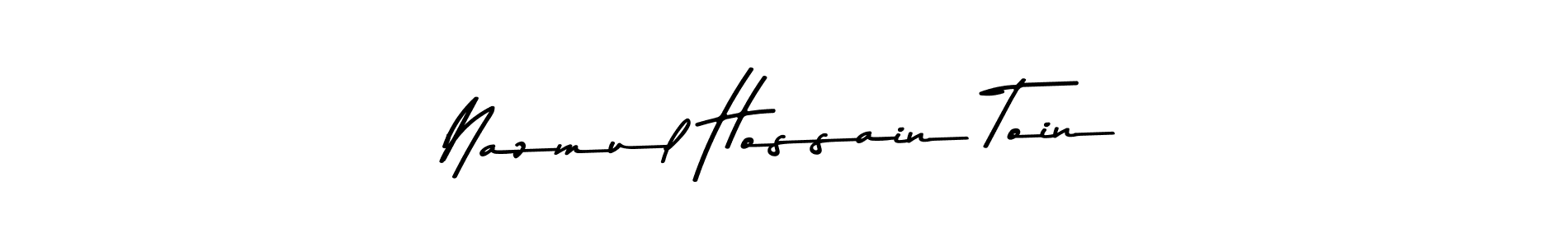 Here are the top 10 professional signature styles for the name Nazmul Hossain Toin. These are the best autograph styles you can use for your name. Nazmul Hossain Toin signature style 9 images and pictures png