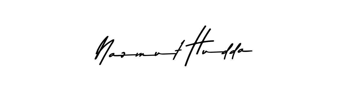 You should practise on your own different ways (Asem Kandis PERSONAL USE) to write your name (Nazmut Hudda) in signature. don't let someone else do it for you. Nazmut Hudda signature style 9 images and pictures png