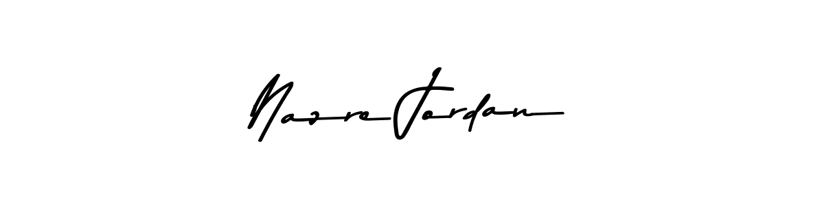 Here are the top 10 professional signature styles for the name Nazre Jordan. These are the best autograph styles you can use for your name. Nazre Jordan signature style 9 images and pictures png