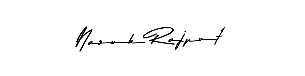 Make a beautiful signature design for name Nazuk Rajput. Use this online signature maker to create a handwritten signature for free. Nazuk Rajput signature style 9 images and pictures png