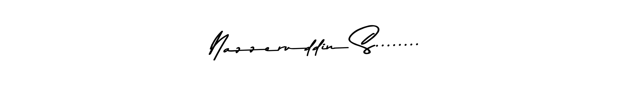 Make a beautiful signature design for name Nazzeruddin S......... Use this online signature maker to create a handwritten signature for free. Nazzeruddin S........ signature style 9 images and pictures png