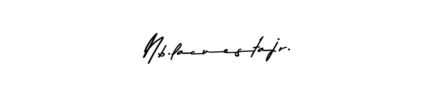 It looks lik you need a new signature style for name Nb.lacuestajr.. Design unique handwritten (Asem Kandis PERSONAL USE) signature with our free signature maker in just a few clicks. Nb.lacuestajr. signature style 9 images and pictures png