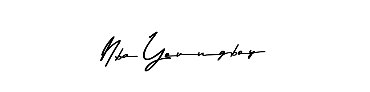 Use a signature maker to create a handwritten signature online. With this signature software, you can design (Asem Kandis PERSONAL USE) your own signature for name Nba Youngboy. Nba Youngboy signature style 9 images and pictures png